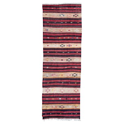 Mid-Century Kurdish Runner Kilim-YMM-1061578