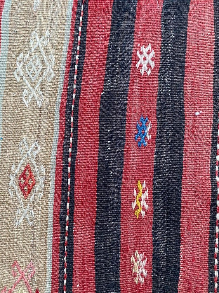 Mid-Century Kurdish Runner Kilim