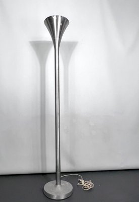 Mid-Century Labeled Aluminum Luminator Floor Lamp from Stilux Milano, 1960s-OT-1395817