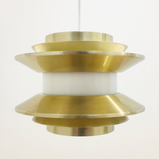 Mid-Century Labelled Trava Ceiling or Pendant Lamp by Carl Thore for Granhaga, Sweden, 1970s