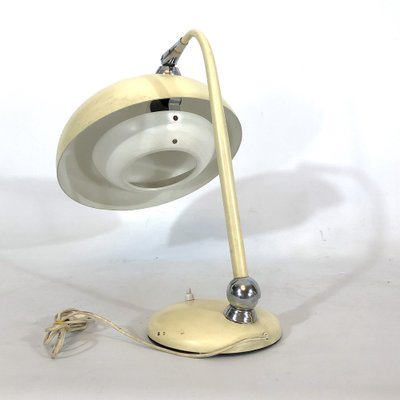 Mid-Century Lacquer and Chrome Articulated Desk Lamp from Stilnovo-OT-1104643