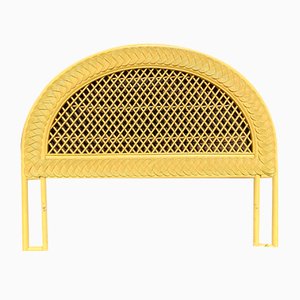 Mid-Century Lacquered Bamboo Headboard-LL-1348295