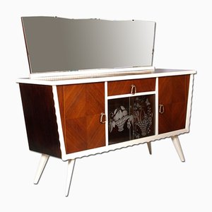 Mid-Century Lacquered Walnut Sideboard Attributed to Parisi Ico, 1940s-NJV-734268