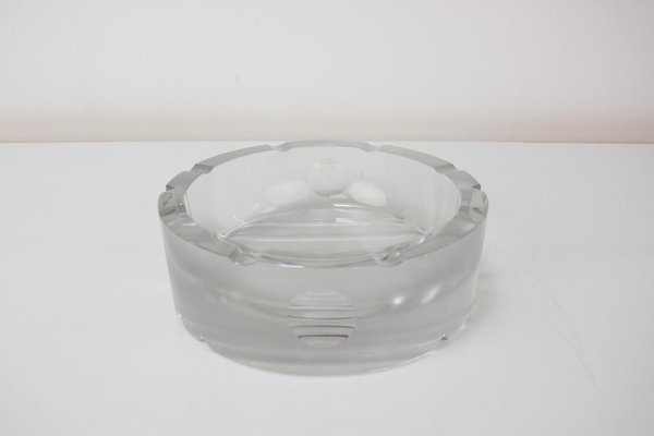 Mid-Century Large Ashtray from Bohemia Glass, 1970s-TZ-1291256