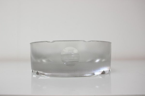 Mid-Century Large Ashtray from Bohemia Glass, 1970s-TZ-1291256