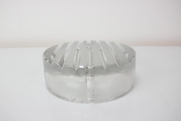 Mid-Century Large Ashtray from Bohemia Glass, 1970s-TZ-1291256