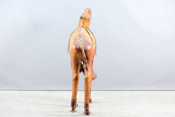 Mid-Century Leather Camel, 1960s-CIP-858099