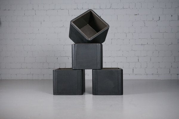 Mid-Century Leather DS47 Planter from de Sede, 1970s-XNJ-1183588