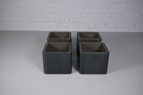 Mid-Century Leather DS47 Planter from de Sede, 1970s-XNJ-1183588