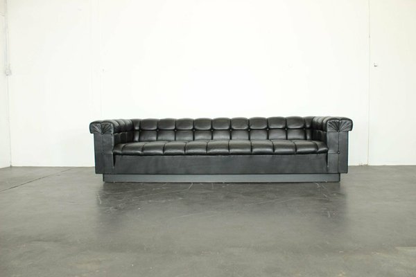 Mid-Century Leather Model 5407 Sofa by Edward Wormley for Dunbar,1960s-VGV-862409