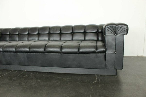 Mid-Century Leather Model 5407 Sofa by Edward Wormley for Dunbar,1960s-VGV-862409