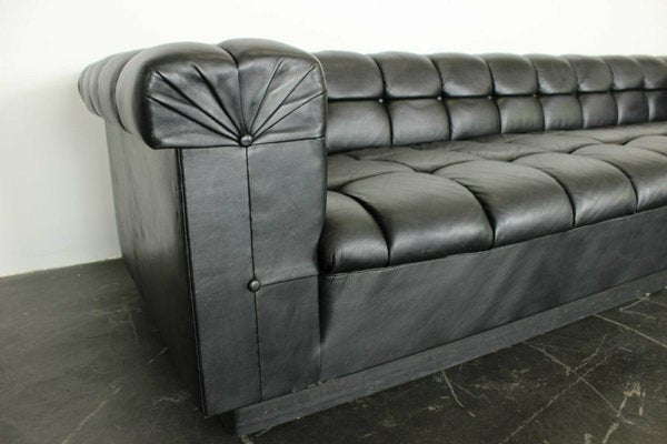 Mid-Century Leather Model 5407 Sofa by Edward Wormley for Dunbar,1960s-VGV-862409