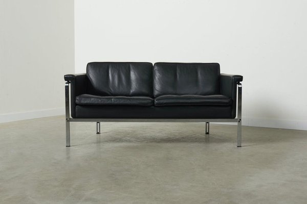 Mid-Century Leather Sofa by Horst Brüning for Kill International, 1960s-TWF-1826721