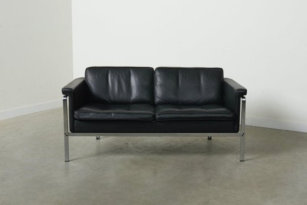 Mid-Century Leather Sofa by Horst Brüning for Kill International, 1960s-TWF-1826721