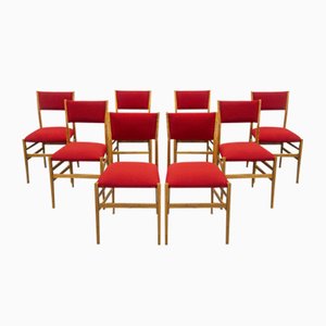 Mid-Century Leggera Chairs by Gio Ponti, Set of 8-XSC-853081