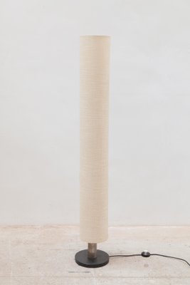 Mid-Century Linen Shade Floor Lamp, 1960s-KL-1018103