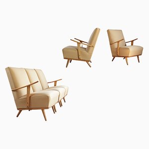 Mid-Century Living Room Set, 1960s, Set of 5-XQB-1813800