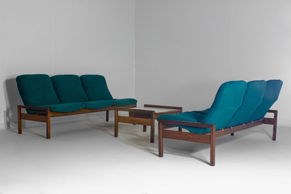 Mid-Century Living Room Set by Georges van Rijck for Beaufort, Belgium, 1960s, Set of 3-LIO-1787592