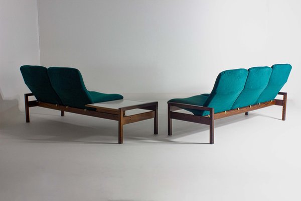 Mid-Century Living Room Set by Georges van Rijck for Beaufort, Belgium, 1960s, Set of 3-LIO-1787592