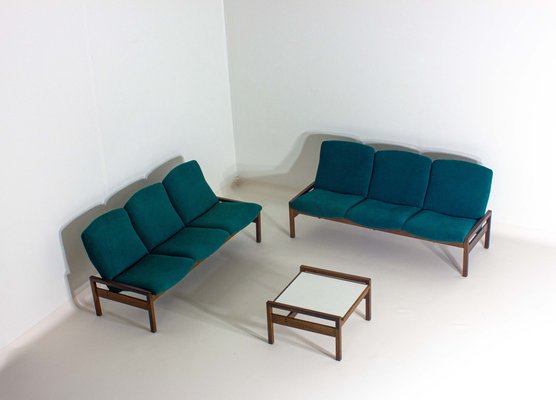 Mid-Century Living Room Set by Georges van Rijck for Beaufort, Belgium, 1960s, Set of 3-LIO-1787592