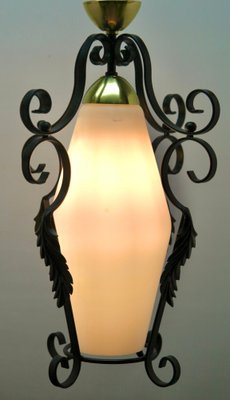 Mid-Century Lobby Pendant Light-MJY-1355706