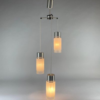 Mid-Century Long Chandelier, Czechoslovakia, 1970s-TZ-1028640