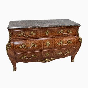 Mid-Century Louis XIV Style Rosewood Tombeau Commode-RVK-581376