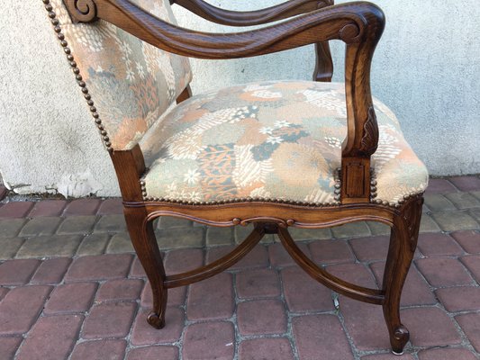 Mid-Century Louis XV Style Armchair, 1950s-WQQ-594578