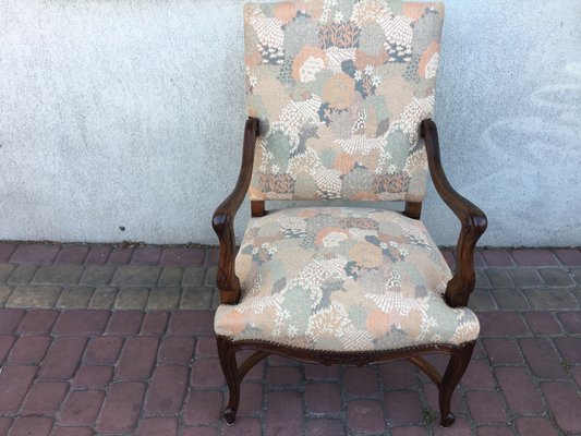 Mid-Century Louis XV Style Armchair, 1950s-WQQ-594578