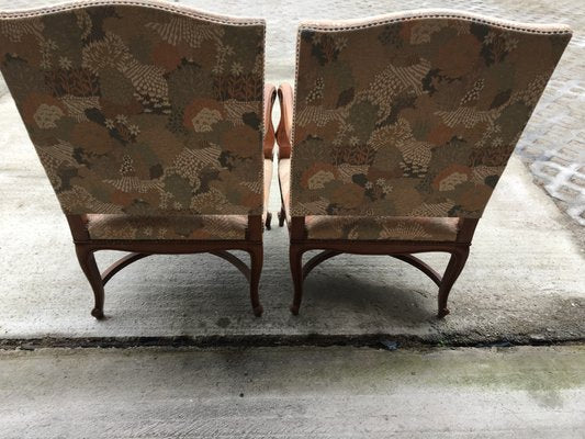 Mid-Century Louis XV Style Armchairs, Set of 2-WQQ-587594