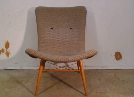 Mid-Century Lounge Chair by Miroslav Navratil, 1950s-TZ-602155