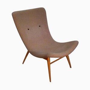 Mid-Century Lounge Chair by Miroslav Navratil, 1950s-TZ-602155