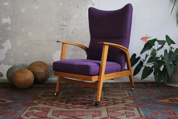 Mid-Century Lounge Chair from Knoll Antimott, Germany, 1940s-FUP-1748778