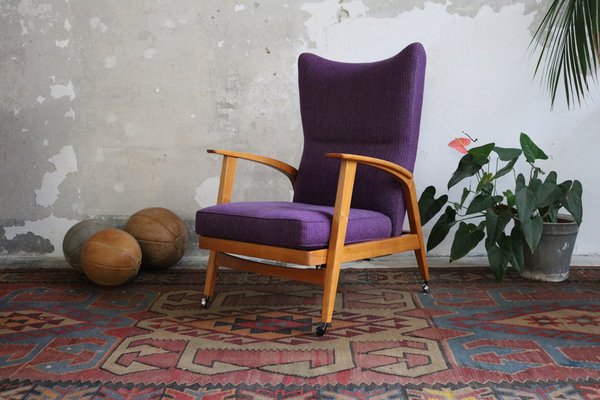 Mid-Century Lounge Chair from Knoll Antimott, Germany, 1940s-FUP-1748778