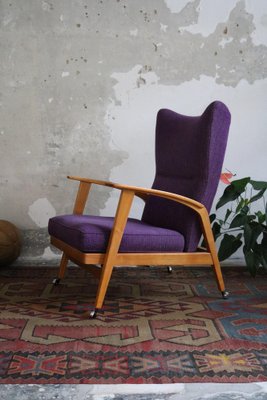 Mid-Century Lounge Chair from Knoll Antimott, Germany, 1940s-FUP-1748778