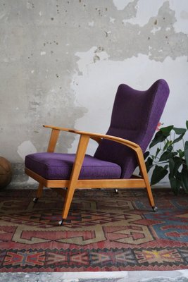 Mid-Century Lounge Chair from Knoll Antimott, Germany, 1940s-FUP-1748778