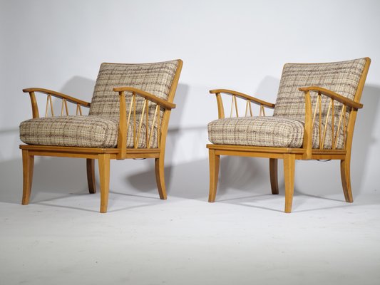 Mid-Century Lounge Chair from Wilhelm Knoll, 1950s, Set of 2-LVS-1452944