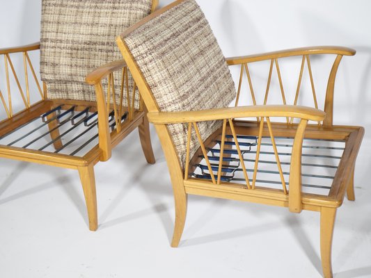 Mid-Century Lounge Chair from Wilhelm Knoll, 1950s, Set of 2-LVS-1452944