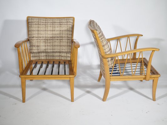 Mid-Century Lounge Chair from Wilhelm Knoll, 1950s, Set of 2-LVS-1452944