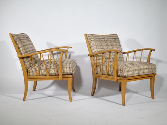 Mid-Century Lounge Chair from Wilhelm Knoll, 1950s, Set of 2-LVS-1452944