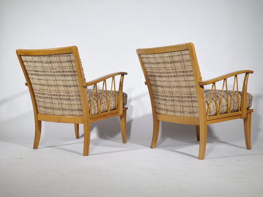 Mid-Century Lounge Chair from Wilhelm Knoll, 1950s, Set of 2-LVS-1452944