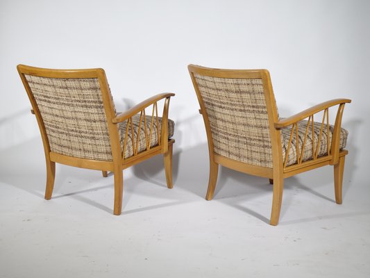 Mid-Century Lounge Chair from Wilhelm Knoll, 1950s, Set of 2-LVS-1452944