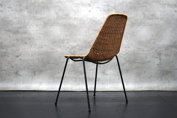 Mid-Century Lounge Chair with Footstool by Gian Franco Legler for Legler, 1950s, Set of 2-CIP-1742699