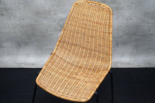 Mid-Century Lounge Chair with Footstool by Gian Franco Legler for Legler, 1950s, Set of 2-CIP-1742699