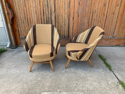 Mid-Century Lounge Chairs, 1950s Set of 2-OXJ-1285454