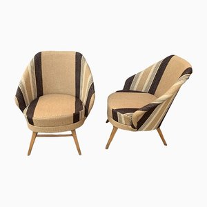 Mid-Century Lounge Chairs, 1950s Set of 2-OXJ-1285454