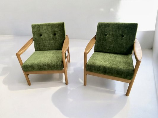 Mid-Century Lounge Chairs, 1960s, Set of 2-PYR-2033218