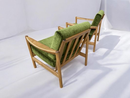 Mid-Century Lounge Chairs, 1960s, Set of 2-PYR-2033218