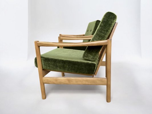 Mid-Century Lounge Chairs, 1960s, Set of 2-PYR-2033218