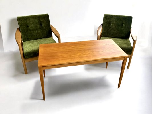 Mid-Century Lounge Chairs, 1960s, Set of 2-PYR-2033218